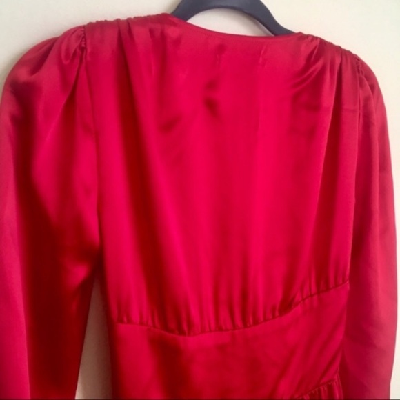 REFORMATION 🍒🍒 Nicola dress in cherry red - Picture 11 of 16